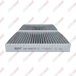 Фильтр салонный угольный BIG GB-98075/С
